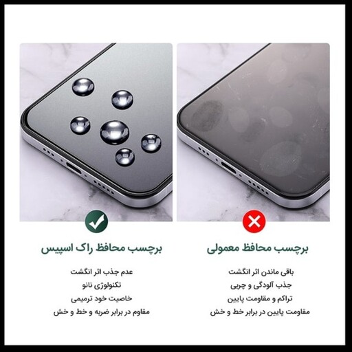 گلس مات نانو و ضد ضربه گوشی هواوی P30 Pro  برند راک اسپیس  