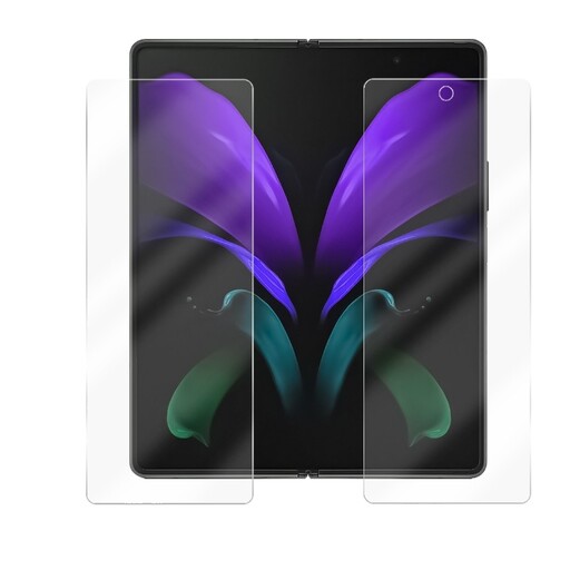 گلس مات نانو و ضد ضربه گوشی سامسونگ Galaxy Z fold 2 برند راک اسپیس