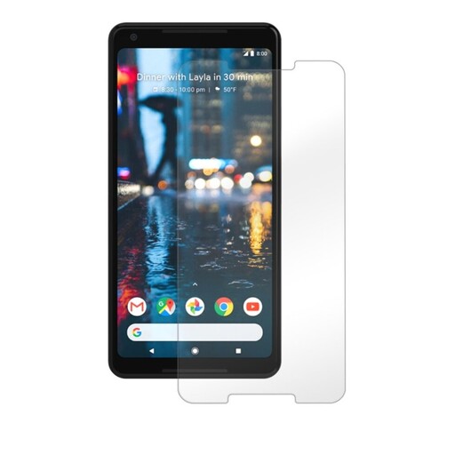 گلس مات نانو و ضد ضربه گوشی گوگل Pixel 2 برند راک اسپیس

