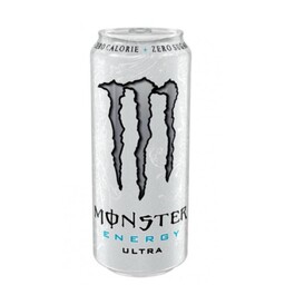 نوشیدنی انرژی زا بدون قند و کالری سفید مانستر 500 میل monster