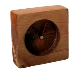 ساعت چوبی رومیزی
