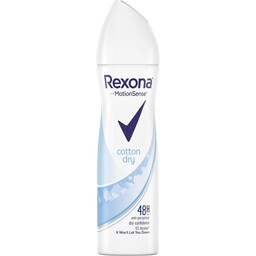 اسپری ضد تعریق رکسونا کتان درای Rexona Cotton Dry حجم 200 میلی لیتر حجم	200ml