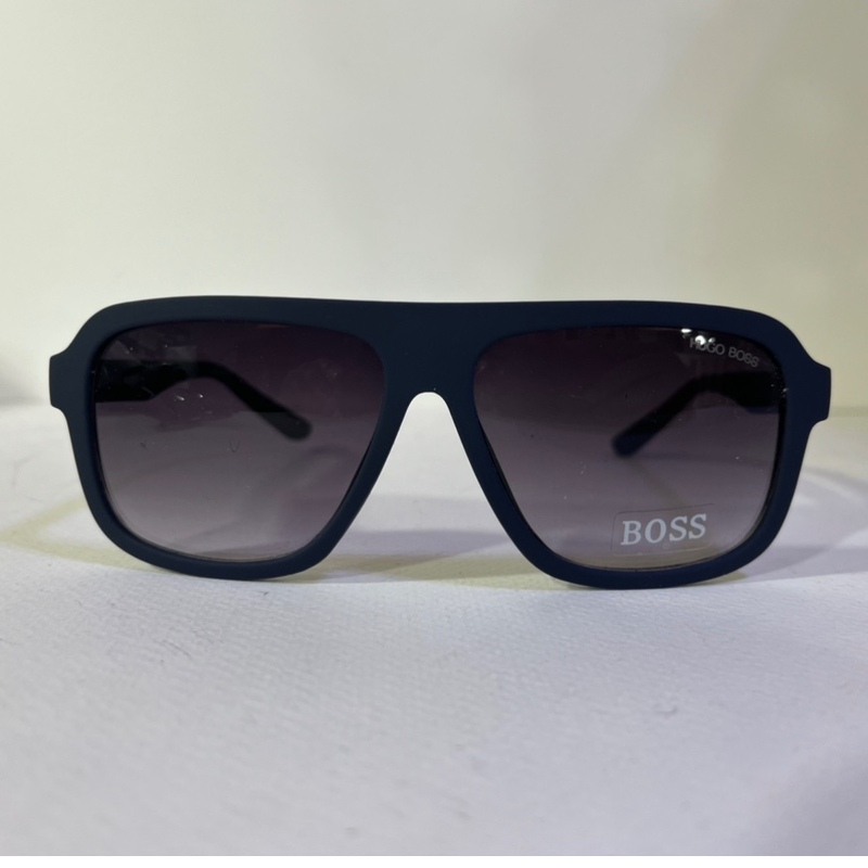 عینک آفتابی هوگو باس یووی 400 مردانه و زنانه کاملا استاندارد و مشکی مات