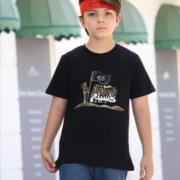تیشرت محرمی بچگانه پسرانه نخ پنبه از سایز 35 تا 65 مناسب 1 تا 12 سال