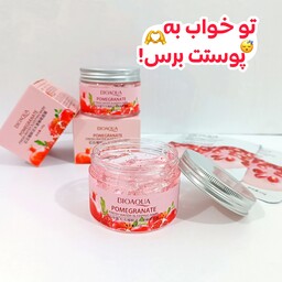 ماسک خواب انار-120گرم،دارای بارکد اصالت کالا و لیبل طلایی،برند بیوآکوا