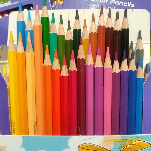 مداد رنگی 36 رنگ سی کلاس 