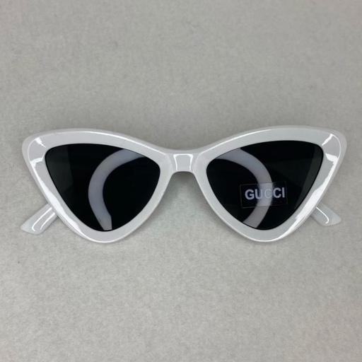 عینک آفتابی زنانه  گربه ای رنگ بندی سفید  