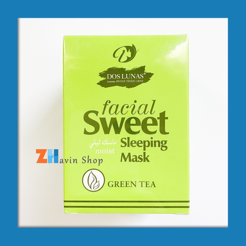 ماسک خواب کاسه ای چای سبز داس لوناس DOSLUNAS
Facial Sweet Night Sleeping Mask Green tea 100 mL

