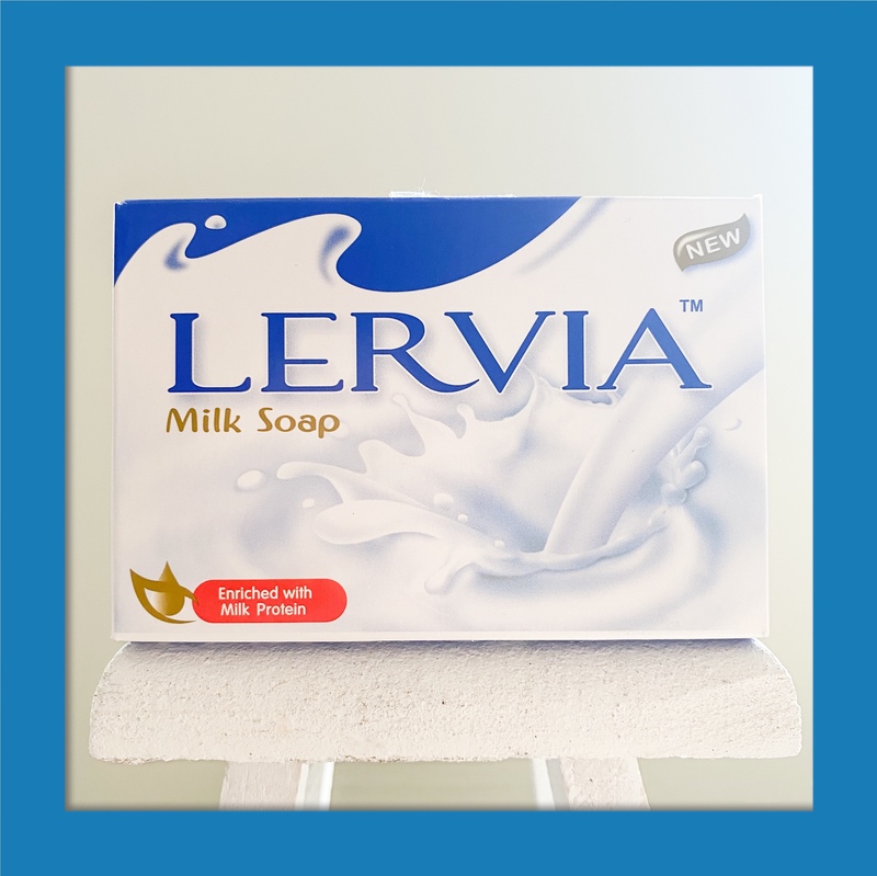 صابون شیر لرویا 90 گرمی مدل سفید کننده و روشن کننده