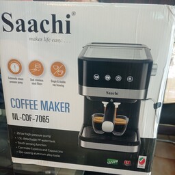 اسپرسو ساز  ساچی مدل 7065 sachi قهوه ساز کاپوچینو ساز  اسپرسوساز ساچی لمسی ارسال رایگان