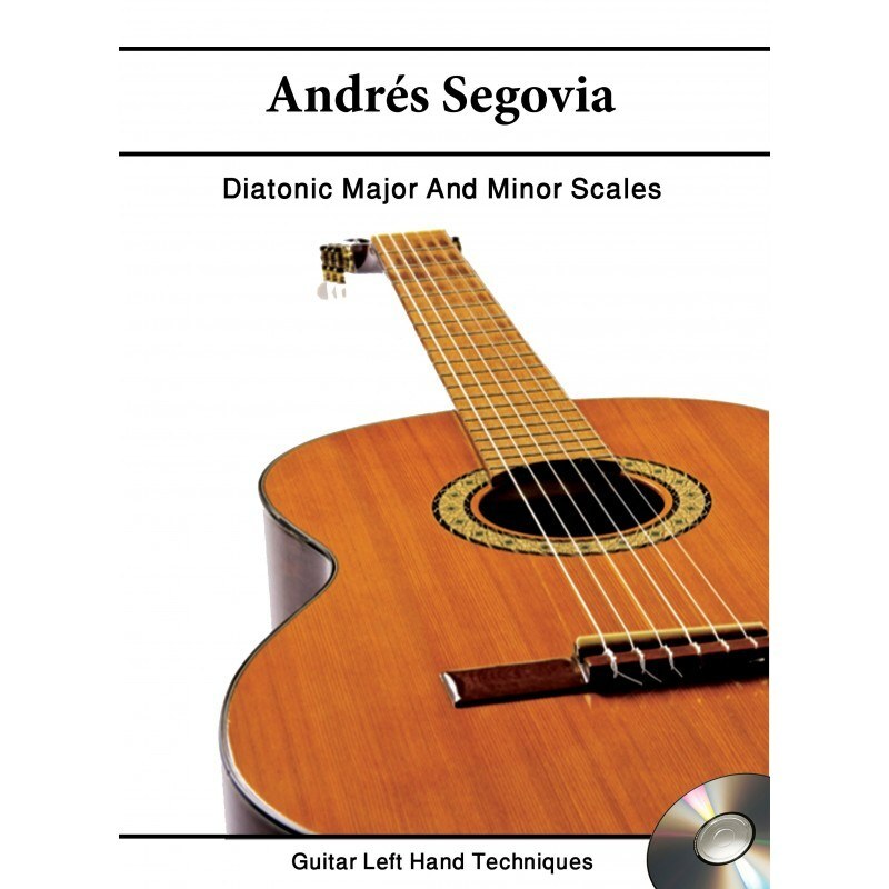 کتاب تکنیک های دست چپ گیتار  آندرس سگوویا 