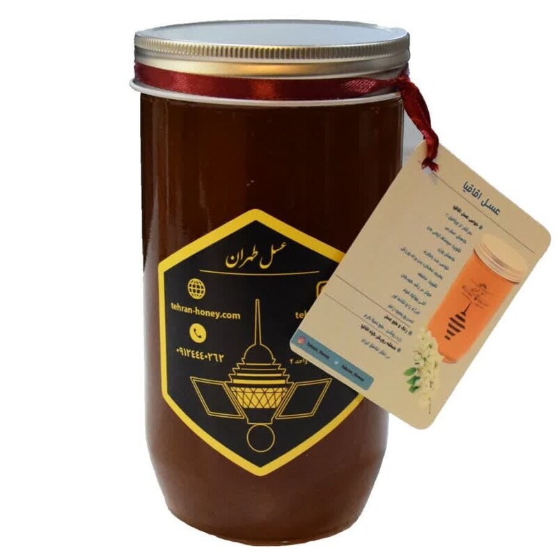 عسل طبیعی اقاقیا نیم کیلویی (عسل طهران)