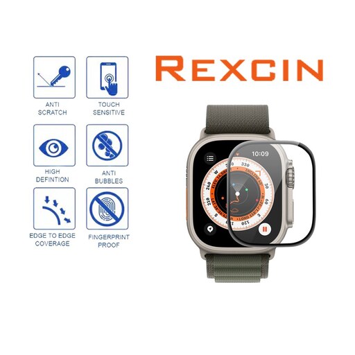 گلس شفاف اپل واچ مناسب برای سایز 41 RexCin