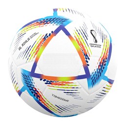 توپ فوتبال فانتزی دوختی سایز1 بتا طرح توپ جام جهانی الرحله کوچک
