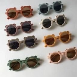عینک آفتابی مدل تدی یو وی 400 رنگ مات عینک آفتابی تدی UV400 عینک آفتابی بچگانه