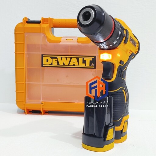 دریل شارژی موتور براشلس دیوالت سه نظام فلزی مدل DEWALT BRUSHLESS  24