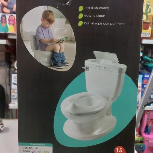  توالت فرنگی کودک  فلاش تانک دار