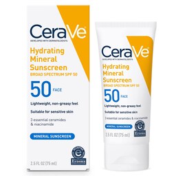 کرم ضد آفتاب آبرسان سراوی Cerave Hydrating Sunscreen Broad Spectrum SPF50 75m