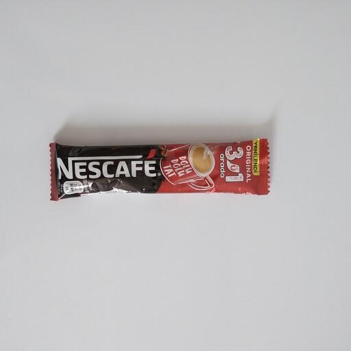پودر قهوه فوری نسکافه کلاسیک ترکیه Nescafe Original ساشه 18 گرمی بسته 72 عددی