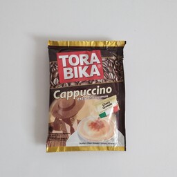 کاپوچینو تورابیکا اندونزی Tora Bika همراه با شکلات گرانوله ساشه تکی 25 گرمی