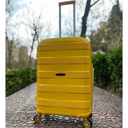 چمدان سایز بزرگ 28 اینچ زرد برند مونزا
