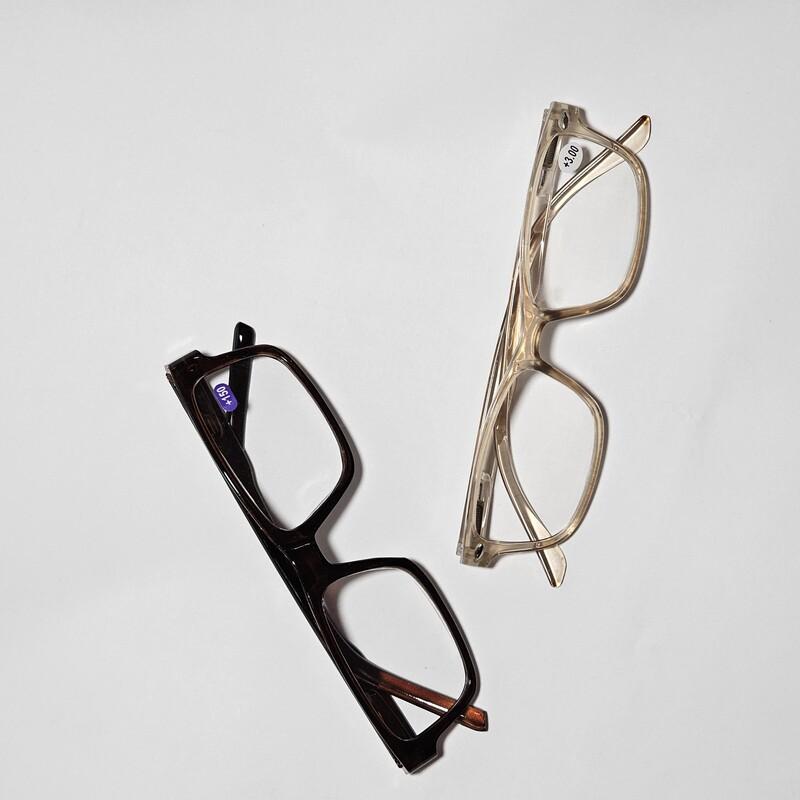 عینک طبی مطالعه شماره دار اماده  رنگ بندی زنان و مردان