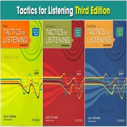 مجموعه 3 جلدی تاکتیس فور لیسنینگ Tactics for Listening تحریر