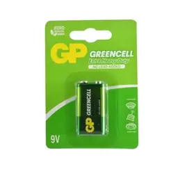 باتری کتابی 9V جی پی مدل GreenCell بسته یک عددی