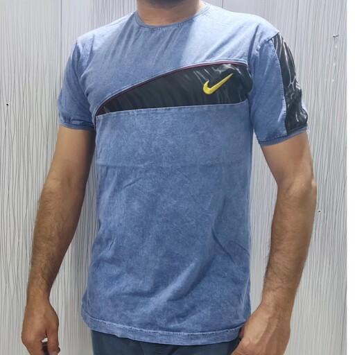 تیشرت مردانه سنگشور سوپر پنبه پارچه ترک خارجی کیفیت کار تضمینی  با رنگ بندی عالی (تولیدی پوشاک شیراز)