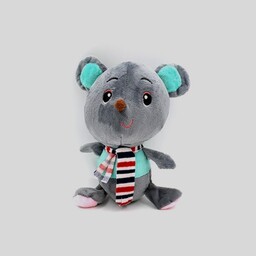 عروسک پولیشی موش کوچولو شال گردن راه راه