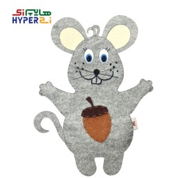 عروسک پاپت نمایشی مامان پری مدل موش (عروسک دستی حیوانات)

