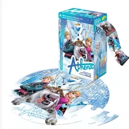 پازل دایره ای 20 تکه آتنا طرح Frozen 1

