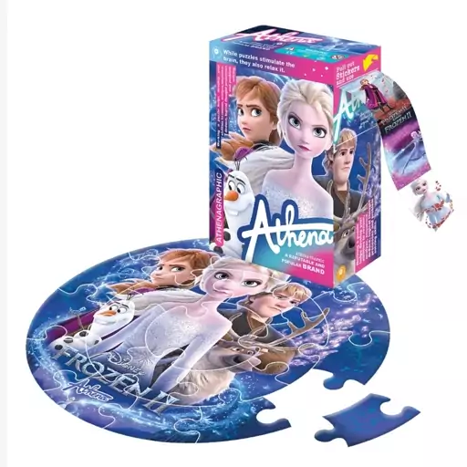 پازل دایره ای 20 تکه آتنا طرح Frozen
Atena