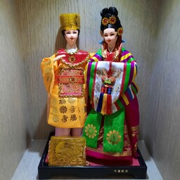 عروسک خانم و آقا ژاپنی کلکسیونی و نایاب