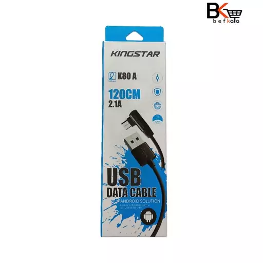 کابل شارژر Micro USB کینگ استار مدل K80A