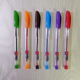 خودکار  رنگی کیان در 6 رنگ ملایم