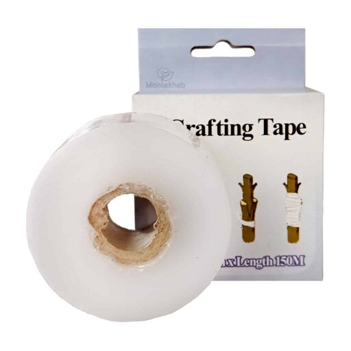 چسب پیوند زنی باغبانی رول 150 متری عرض 5 سانتی متری مناسب انواع درخت مارکGrafting Tape