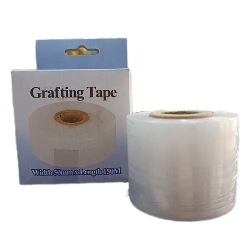 چسب پیوند زنی باغبانی رول 150 متری عرض 5 سانتی متری مناسب انواع درخت مارکGrafting Tape