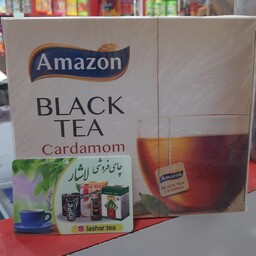 چای کیسه ای خارجی آمازون 100عددی   طعم هل           
