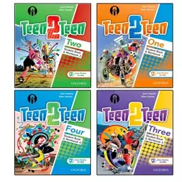 مجموعه کتاب  زبان چهار جلدی تین تو تین   Teen2Teen Book series