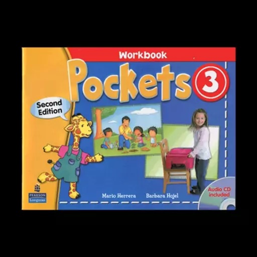 کتاب زبان پاکتس 3 ویرایش دوم Pockets 3 Seccond Edition 