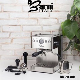 قهوه ساز اسپرسوساز  نیمه صنعتی بارنی7030B عقربه دار

