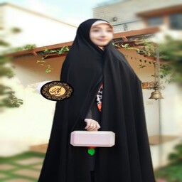 چادر مشکی مدل ساده ایرانی(سنتی) جنس کرپ vip اصل بسیار سبک و مشکی