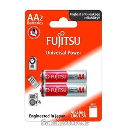 باتری آلکالاین قلمی فوجیتسو اصل . بهترین باتری قلمی موجود در ایران . ساخت ژاپن - بسته بندی اندونزی . بسیار با کیفیت