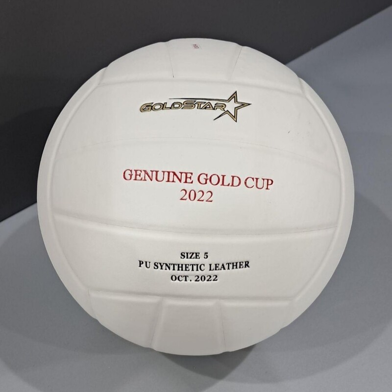 توپ والیبال گلدکاپ (Gold Cup)سفید کد 386