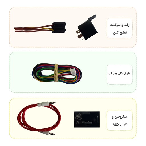 ردیاب خودرویی وی فایندر مدل W200