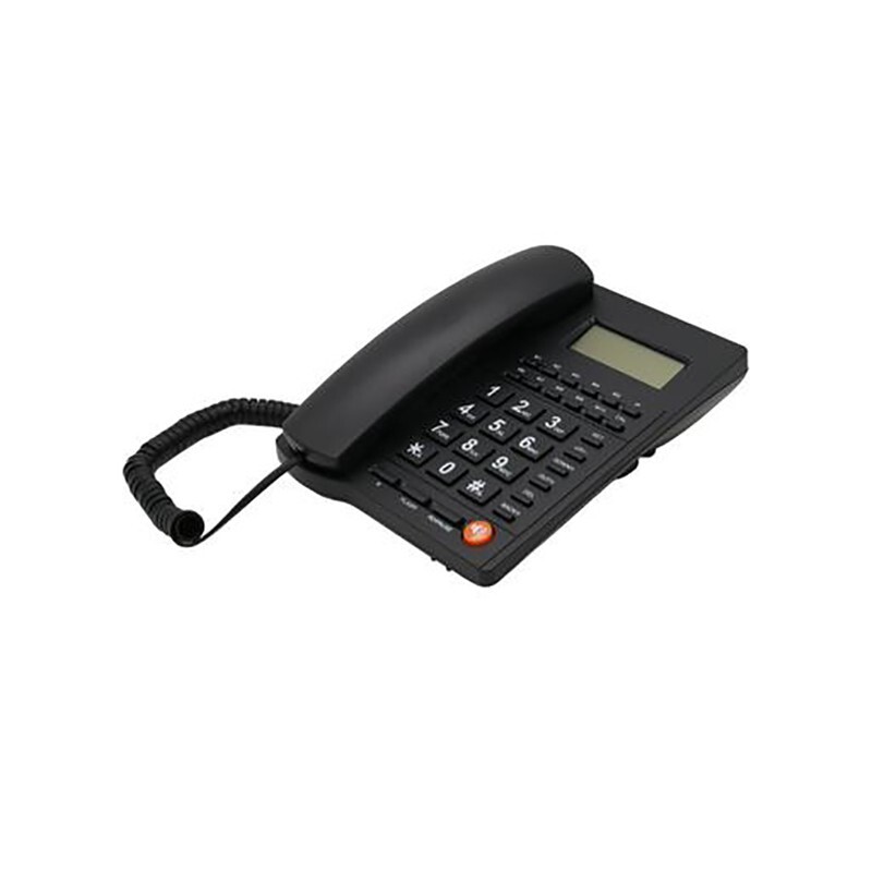 تلفن ثابت رومیزی مدل L019 در رنگبندی مشکی