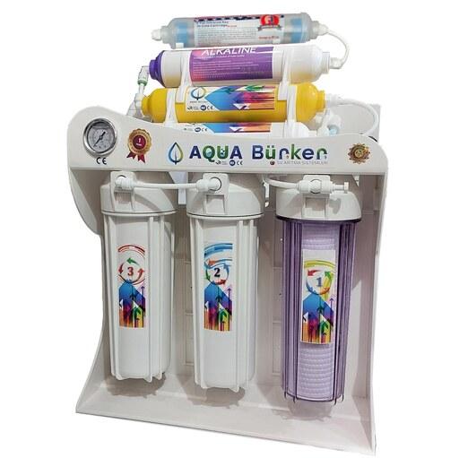 دستگاه تصفیه آب آکوا بورکر AQUA BURKER هشت مرحله پمپ تایوان