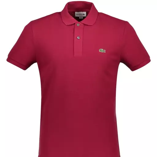 تیشرت پنبه جودون برند لاگوست lacoste-- کیفیت عالی -- رنگ زرشکی--سایز (xL)