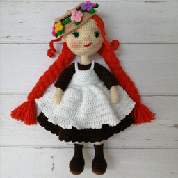 عروسک آنشرلی (عروسک).. قد 30 سانت لباس قابل تعویض به همراه تاج و کلاه... 